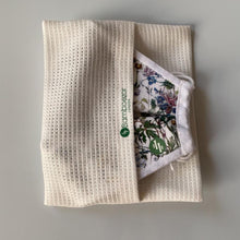 Load image into Gallery viewer, Organic Cotton Face Mask Pouch - Bamboezor London
